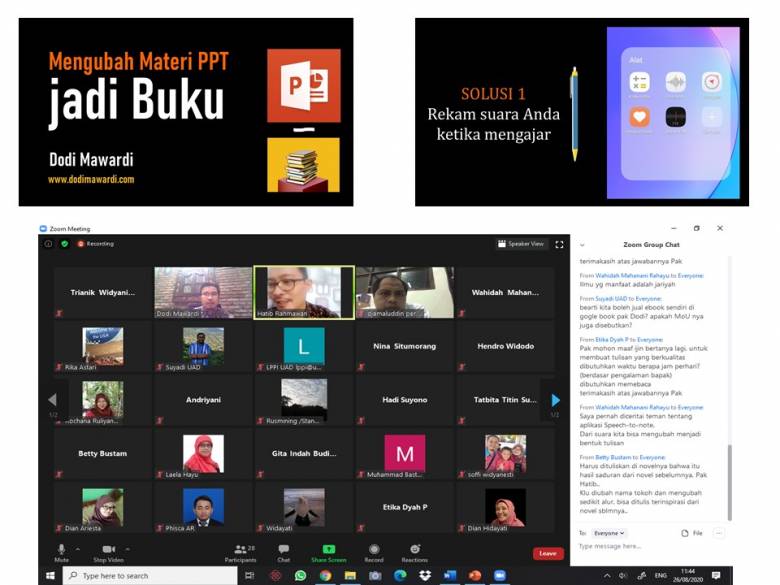 Teknik Jitu Ubah  Powerpoint jadi Naskah Buku